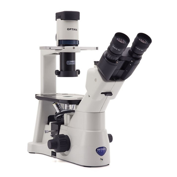 Optika Microscopio invertido IM-3LD, IOS, LED-FLUO, LWD, 400x, trino