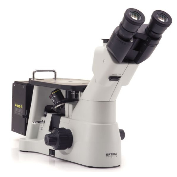 Optika Microscopio invertido Mikroskop IM-3MET-UK, trino, invers, IOS LWD U-PLAN MET, 50x-500x, UK