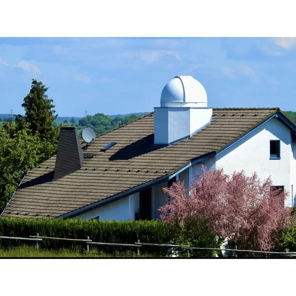 Pulsar Cúpula para observatorio de 2,7 m con anillo