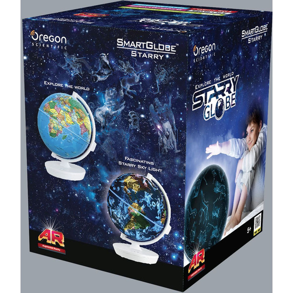 Oregon Scientific Globo terráqueo infantil Starry Globe Day&Night Augmented Reality 23cm