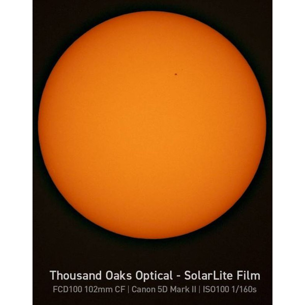 Explore Scientific Filtros solares Filtro solar Sun Catcher para telescopios de 110-130 mm