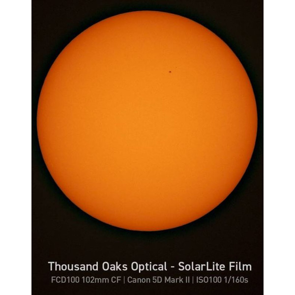 Explore Scientific Filtros solares Filtro solar Sun Catcher para telescopios de 80-102 mm