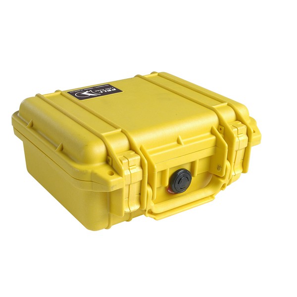 PELI Maleta de , modelo 1200, de color amarillo