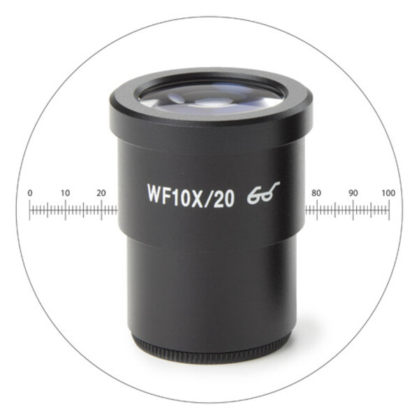 Euromex Ocular de medición HWF 10x/20 mm eyepiece with micrometer , SB.6010-M (StereoBlue)