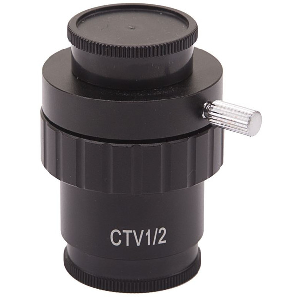Optika Adaptador de montura C ST-419, para sensor de 1/2", 0.5x, enfocable (LAB 30)