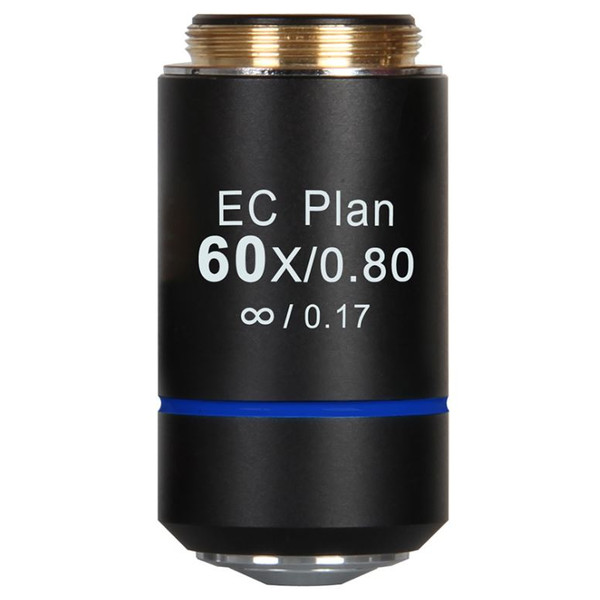 Motic objetivo EC PL, CCIS, plan, achro, 60x/0.80, S, w.d. 0.35mm
