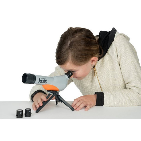 Celestron Catalejo 30 mm con trípode de mesa para niños