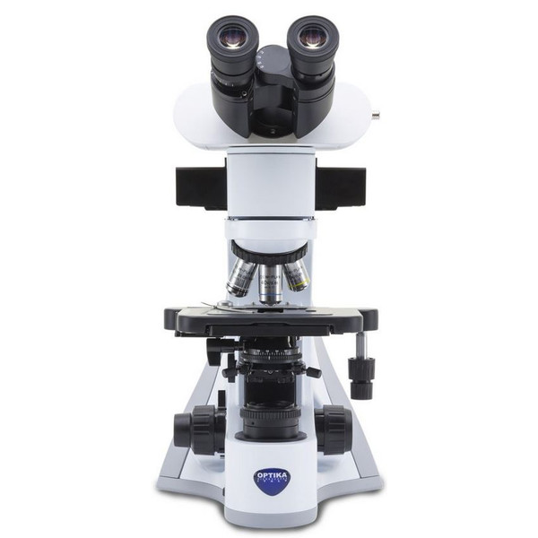 Optika Microscopio B-510LD1, fluorescencia, trino, 1000x, IOS, azul