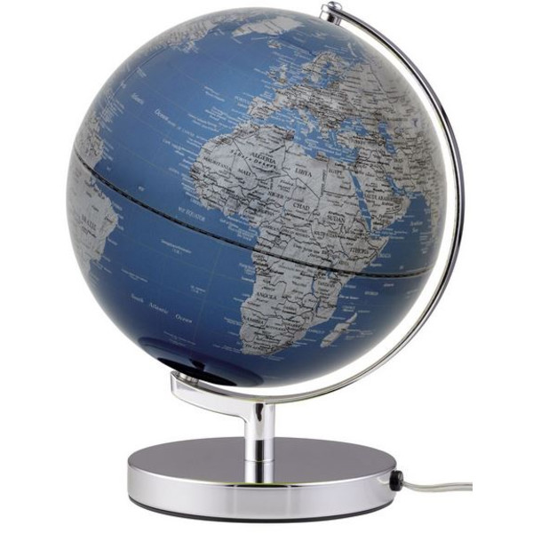 TROIKA Globo terráqueo Terra Blue Light 25cm