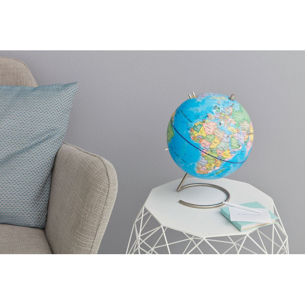 TROIKA emform globo Magnet Political incluso 10 imanes 23cm