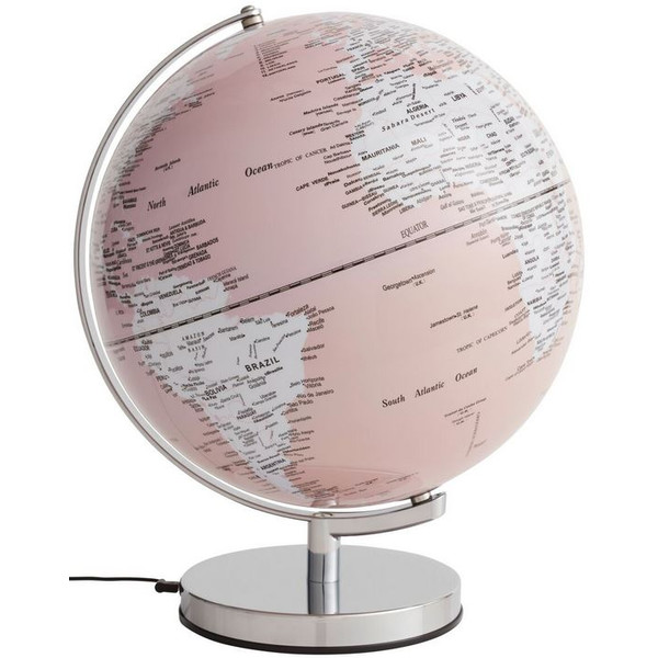 TROIKA Globo terráqueo Stellar Light Apricot 30cm