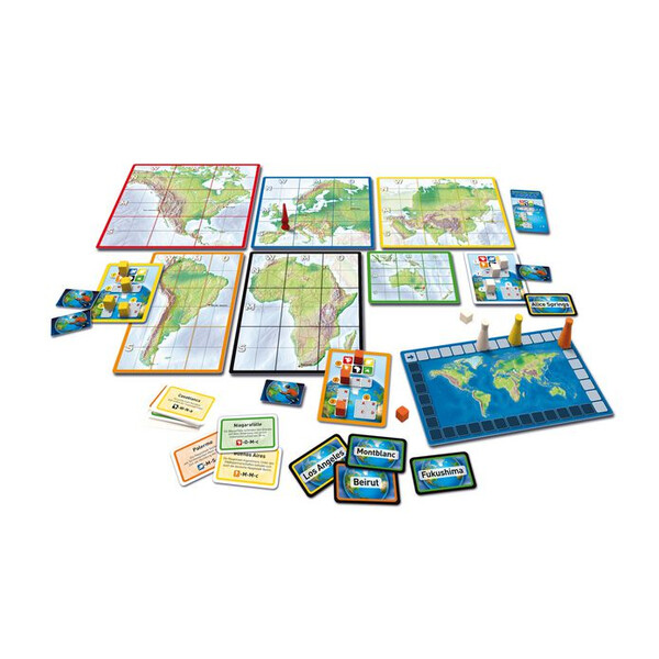 Kosmos Verlag Die Welt - Singapur, wo liegt das nur? ("El mundo - Singapur, ¿por dónde queda?"), juego de editorial Kosmos