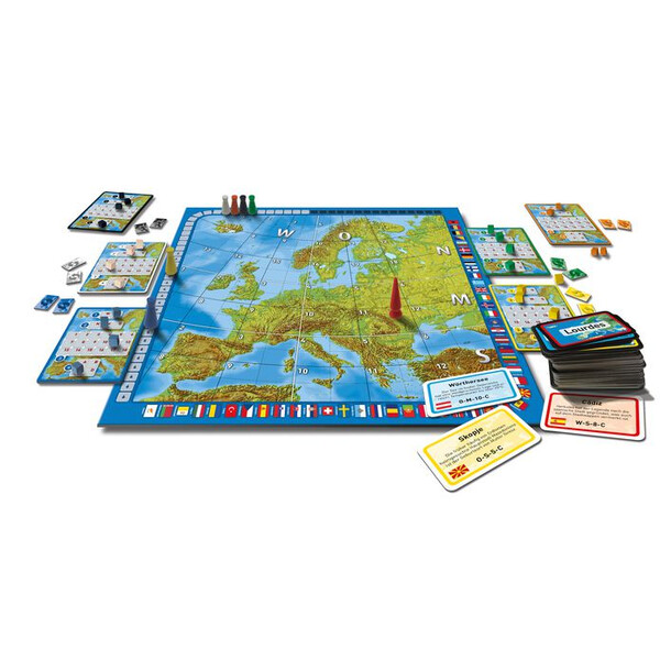 Kosmos Verlag Europa - Paris ist ja klar, aber wo liegt Córdoba? ("Europa - París es fácil, pero ¿dónde está Córdoba?"), juego de editorial Kosmos