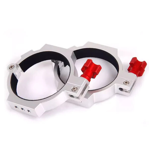 ASToptics Abrazaderas ANILLOS POR CNC DE 80 mm PARA TUBOS (TAK FS-60) (par)