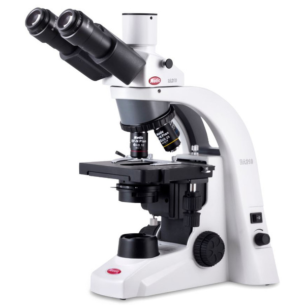 Motic Microscopio BA210, LED, 4x-400x, infinity, trino