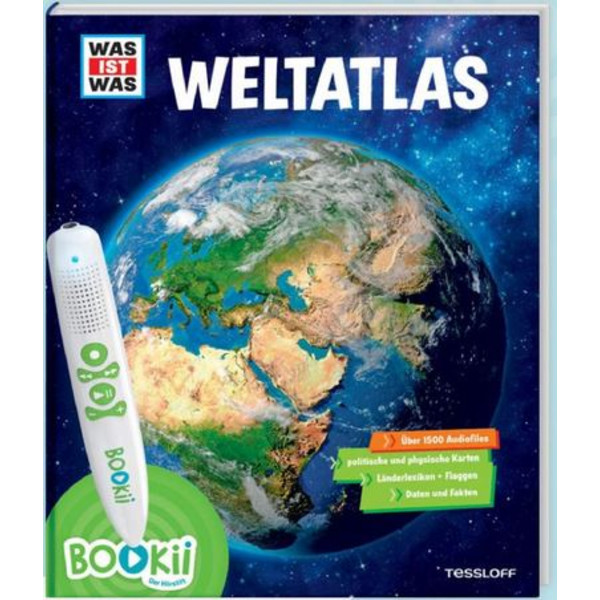 Tessloff-Verlag BOOKii WAS IST WAS Starter Set Atlas mundial