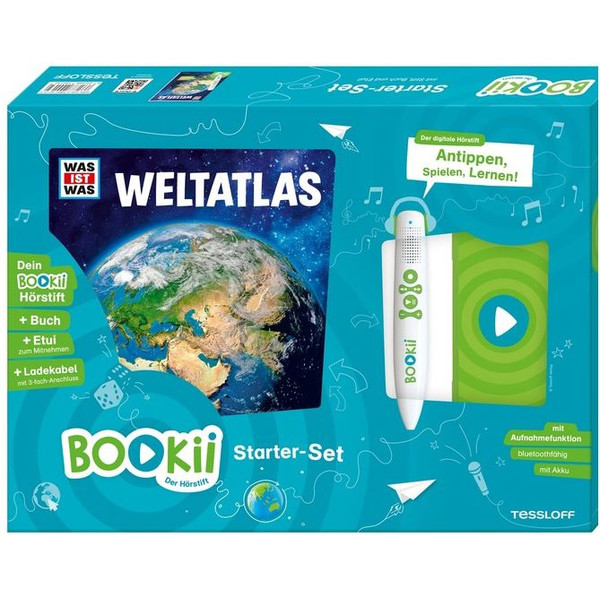 Tessloff-Verlag BOOKii WAS IST WAS Starter Set Atlas mundial