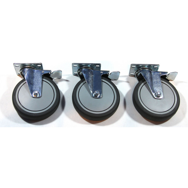 ASToptics Soporte de ruedas con ruedas de 150 mm
