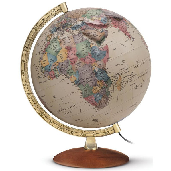 Räthgloben antico en relieve 30cm