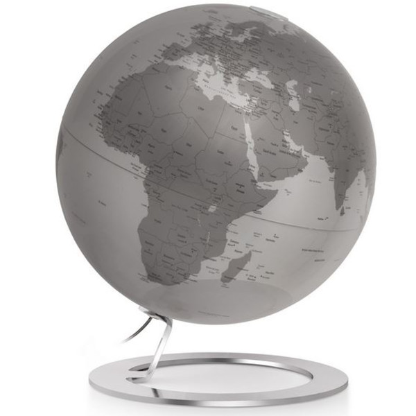 Räthgloben Globo terráqueo iGlobe Silver 25cm