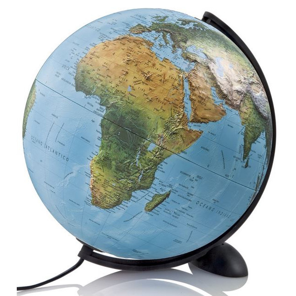 Räthgloben Globos terráqueos en relieve Ellipse R 30cm