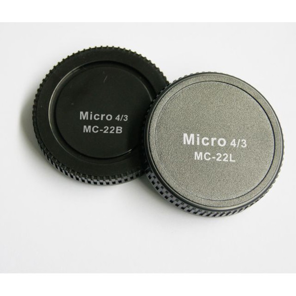 Pixel Guardapolvos Tapa trasera del objetivo MC-22B + Tapa del cuerpo MC-22L para Micro Cuatro Tercios