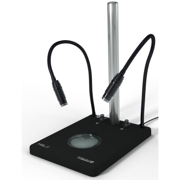 StarLight Opto-Electronics Soporte de columna MSL2, con Luz transmitida y Luz reflejada (sin módulos LED)