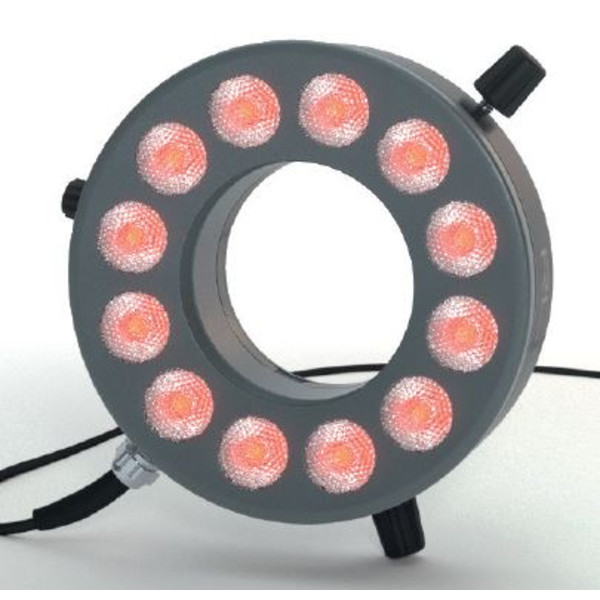 StarLight Opto-Electronics RL12-18f R, luz difusa, rojo (625nm), Ø 66mm