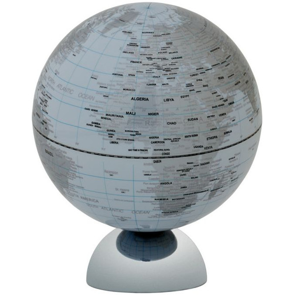 TROIKA Globo terráqueo Andromeda White 25cm