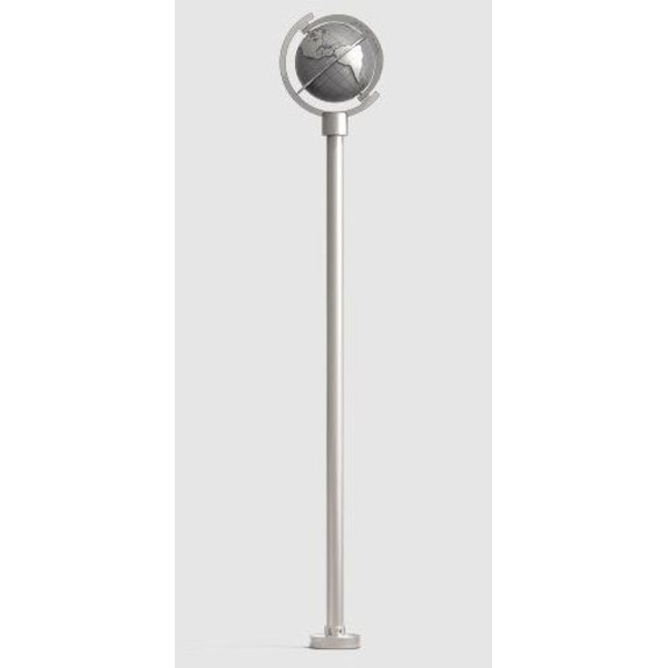 Helios Soporte de acero inoxidable para reloj de sol Magellan de 32 mm de diámetro