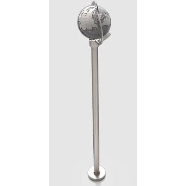 Helios Soporte de acero inoxidable para reloj de sol Magellan de 32 mm de diámetro