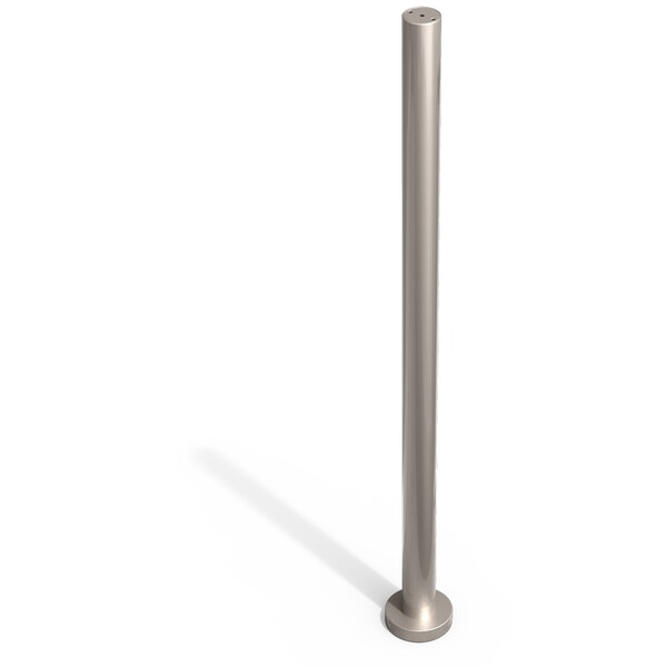 Helios Soporte de acero inoxidable para reloj de sol Magellan de 50 mm de diámetro