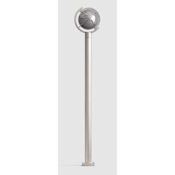 Helios Soporte de acero inoxidable para reloj de sol Magellan de 50 mm de diámetro