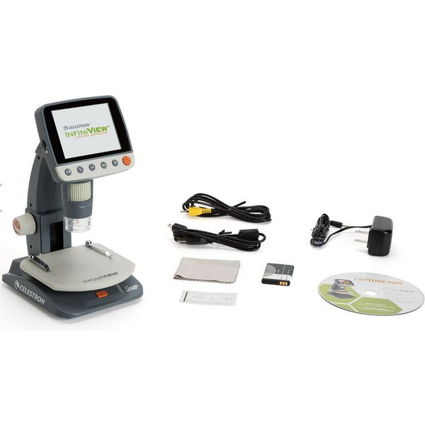 Celestron Microscopio Infiniview, LCD, digital