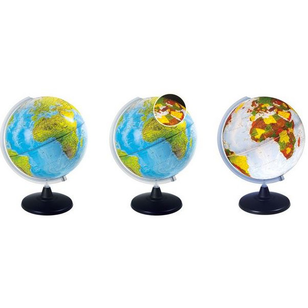 Buki Globo terráqueo infantil Aventure 25cm