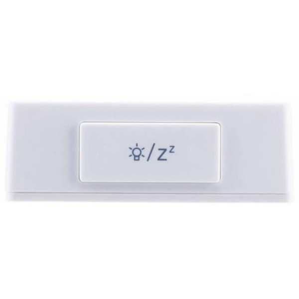 Oregon Scientific Estación meteorológica RC Alarm clock with temperature white