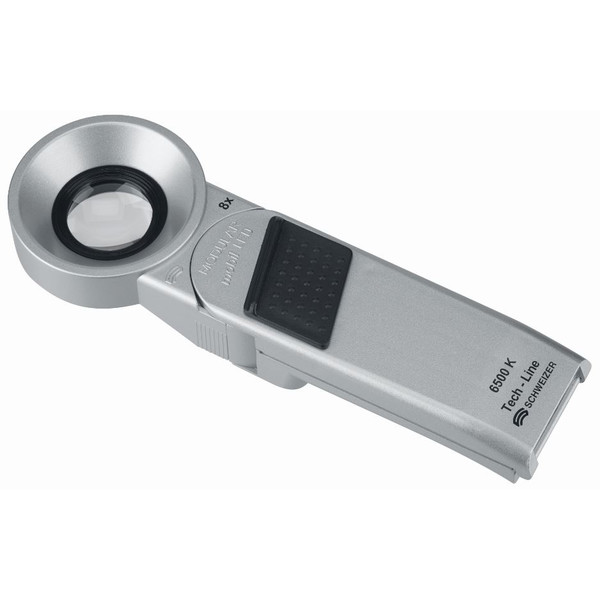 Schweizer Lupa Tech-Line MODULAR 8x/Ø30mm, aplanática, 2700 K