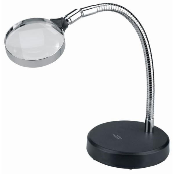 Schweizer Lupa de mesa, 2,5x/Ø90 mm, biconvexa