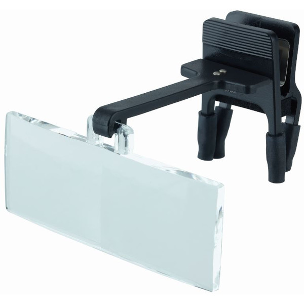 Schweizer Lupa Basic-Line RIDO-CLIP Lentes 1,75x, 2,35x, 2,75x
