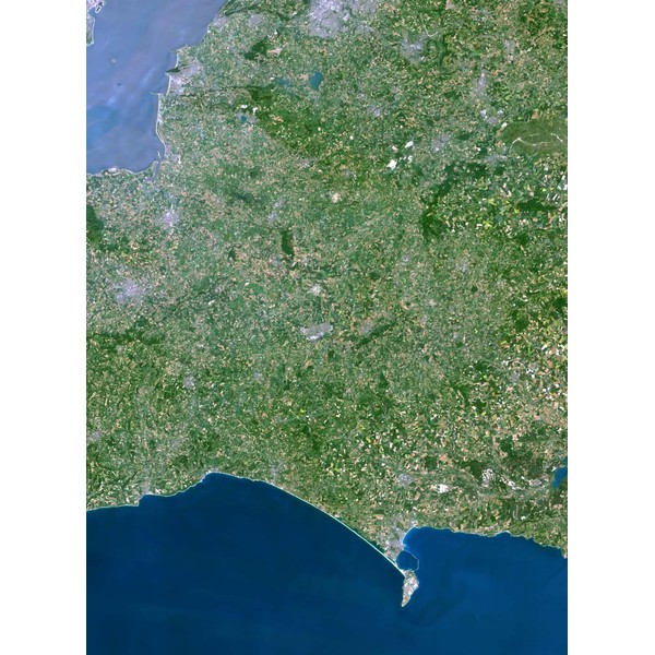 Planet Observer Mapa de :la región de Dorset