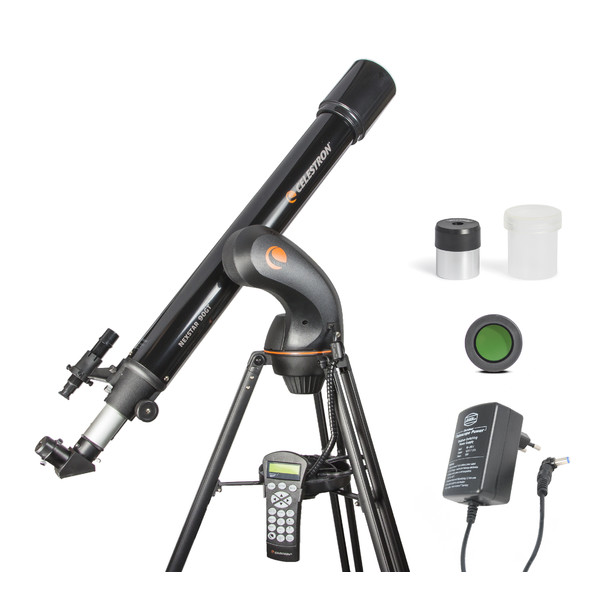 Celestron Telescopio Set de Luna y Planetas AC 90/910 NexStar 90 GT