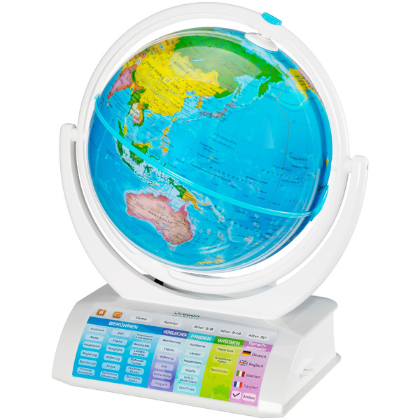 Oregon Scientific Globo terráqueo infantil Smart Globe Explorer V2.0