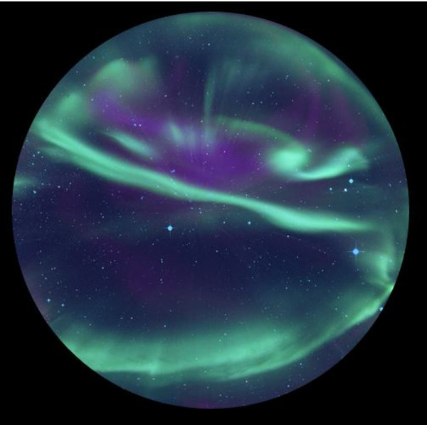 astrial Diapositiva para planetario Homestar de Sega: Aurora Borealis Scenic