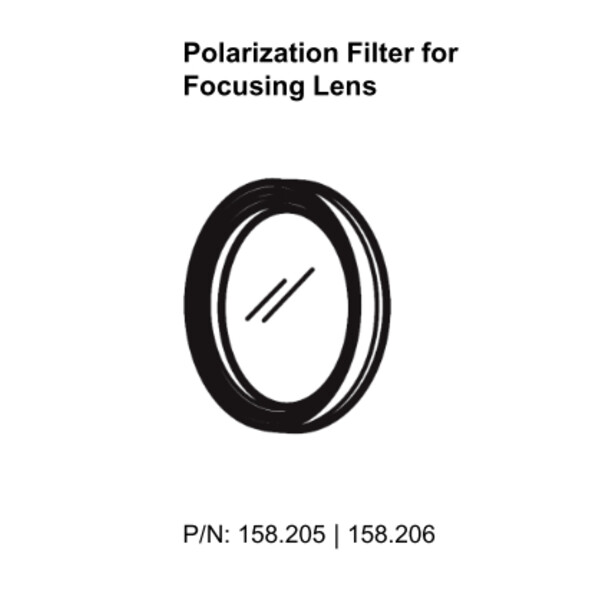 SCHOTT Filtro de polarización para adaptador de enfoque, giratorio Ø <= 9 mm