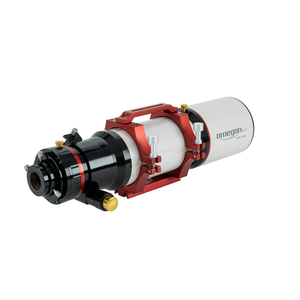 Omegon Refractor apocromático Pro APO AP 100/580 Quadruplet OTA + informe de pruebas