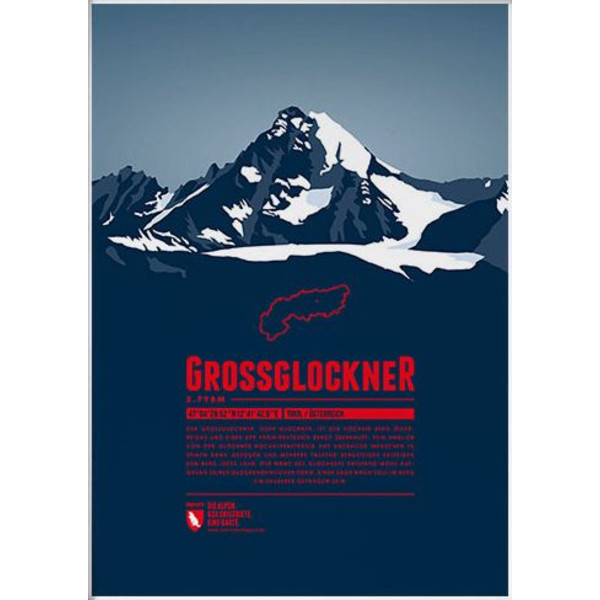 Marmota Maps Póster Großglockner