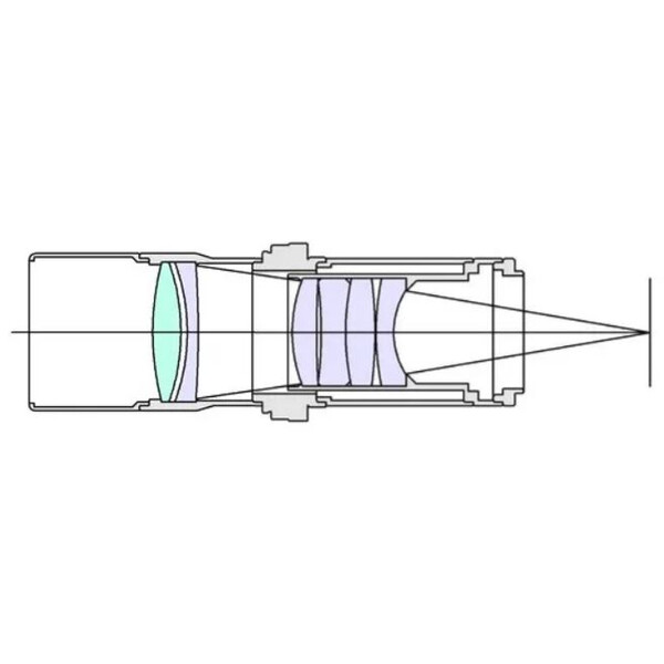 BORG Refractor apocromático AP 55/200 55FL OTA Set