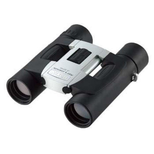 Nikon Binoculares Sport Lite 10x25 D CF, plata
