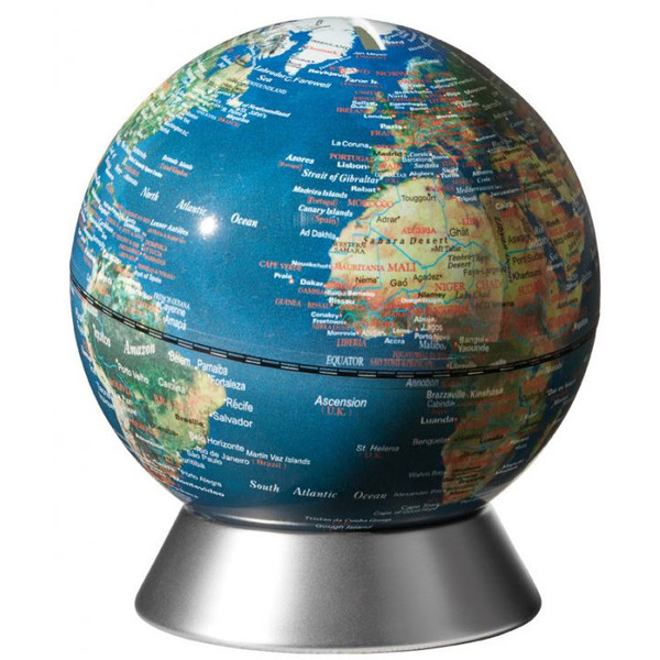 TROIKA Globo terráqueo Hucha física Orion nº 2 14cm