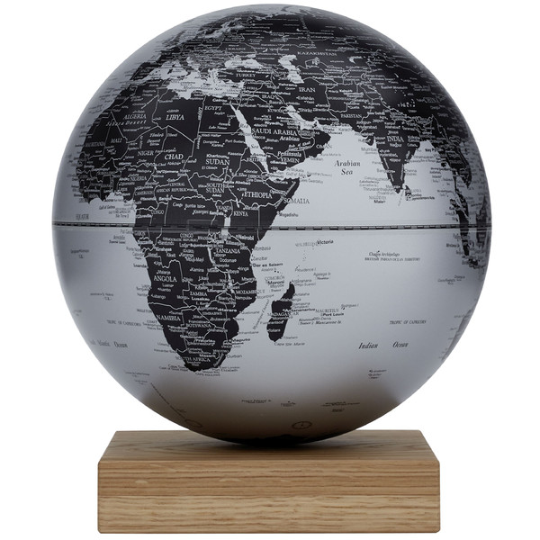 emform Globo terráqueo Platon Oak Matt Silver 25cm